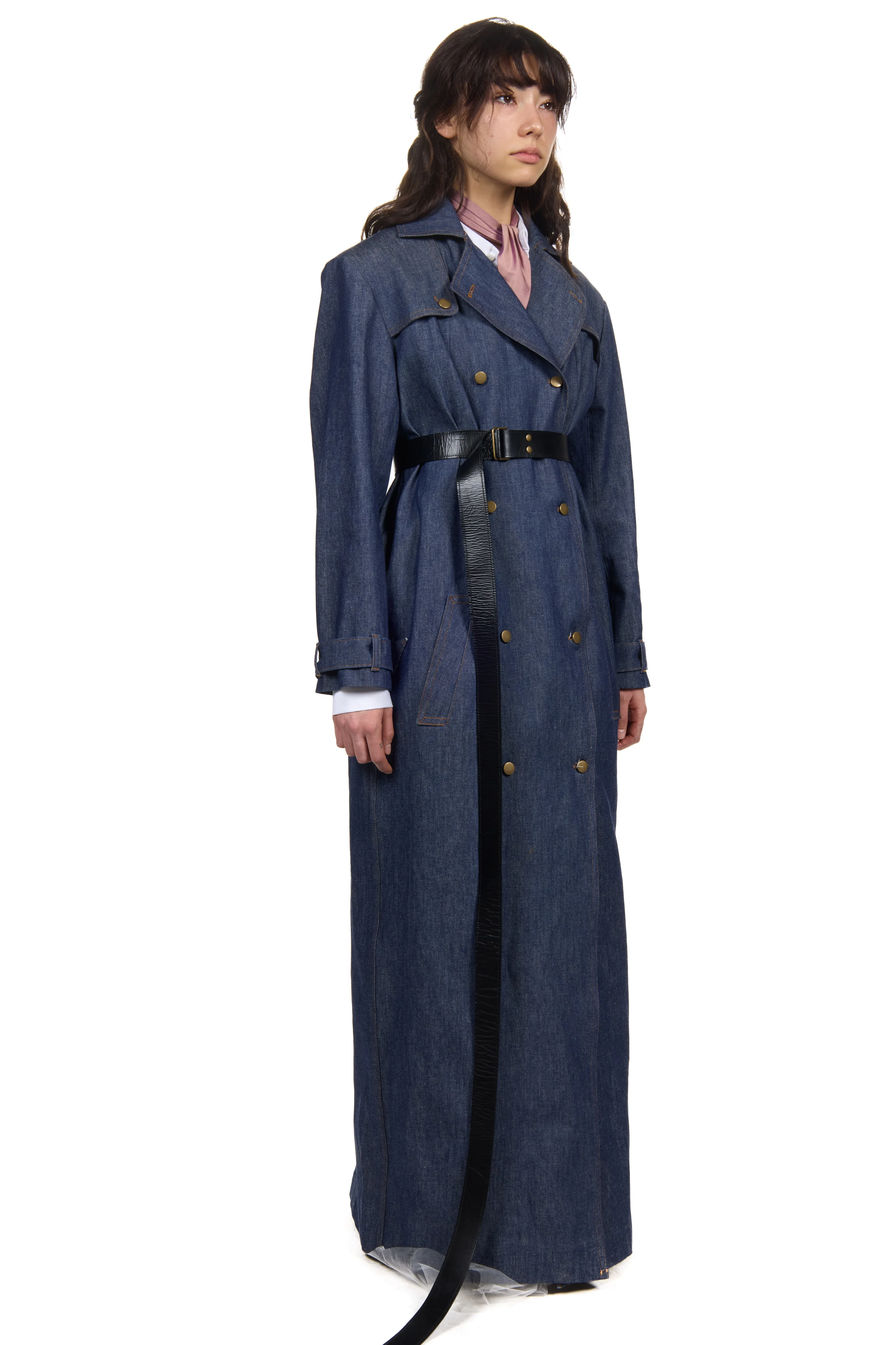 Denim Trench Coat 2